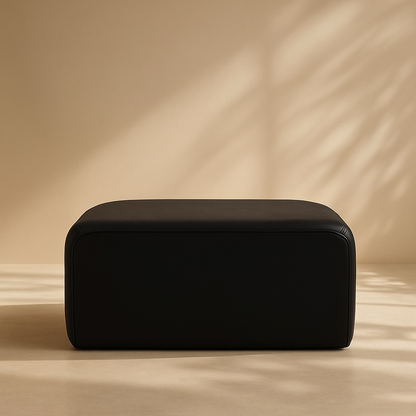 Arc Velvet Ottoman