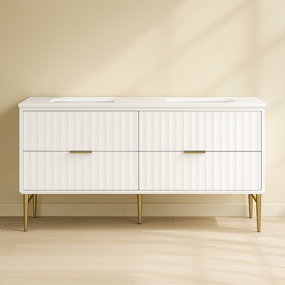 Modernist 60" Bathroom Vanity