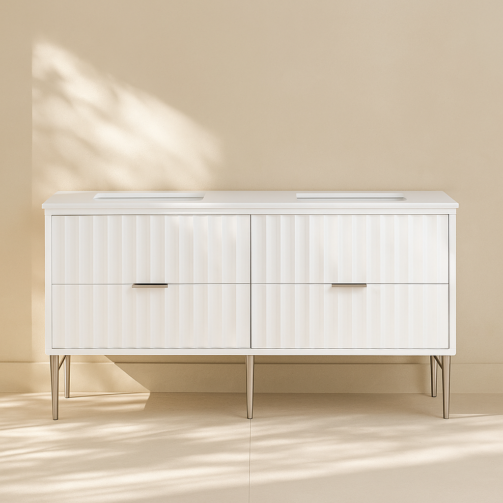 Modernist 60" Bathroom Vanity