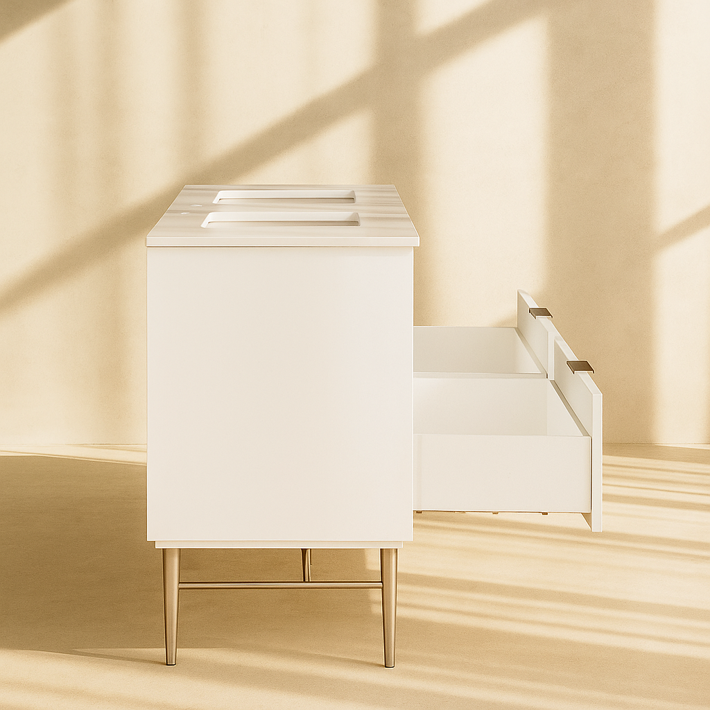 Modernist 60" Bathroom Vanity