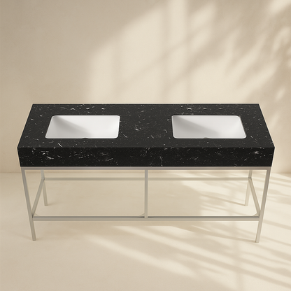 Marmo 60" Bathroom Vanity