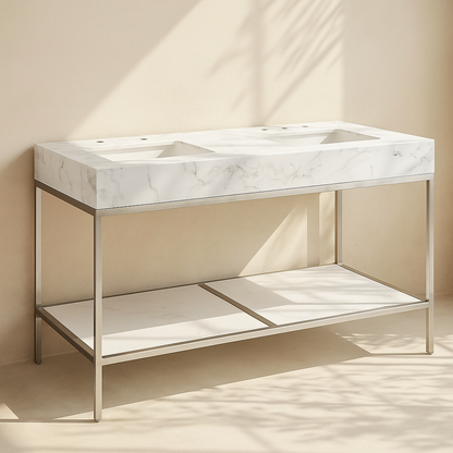 Marmo 60" Bathroom Vanity