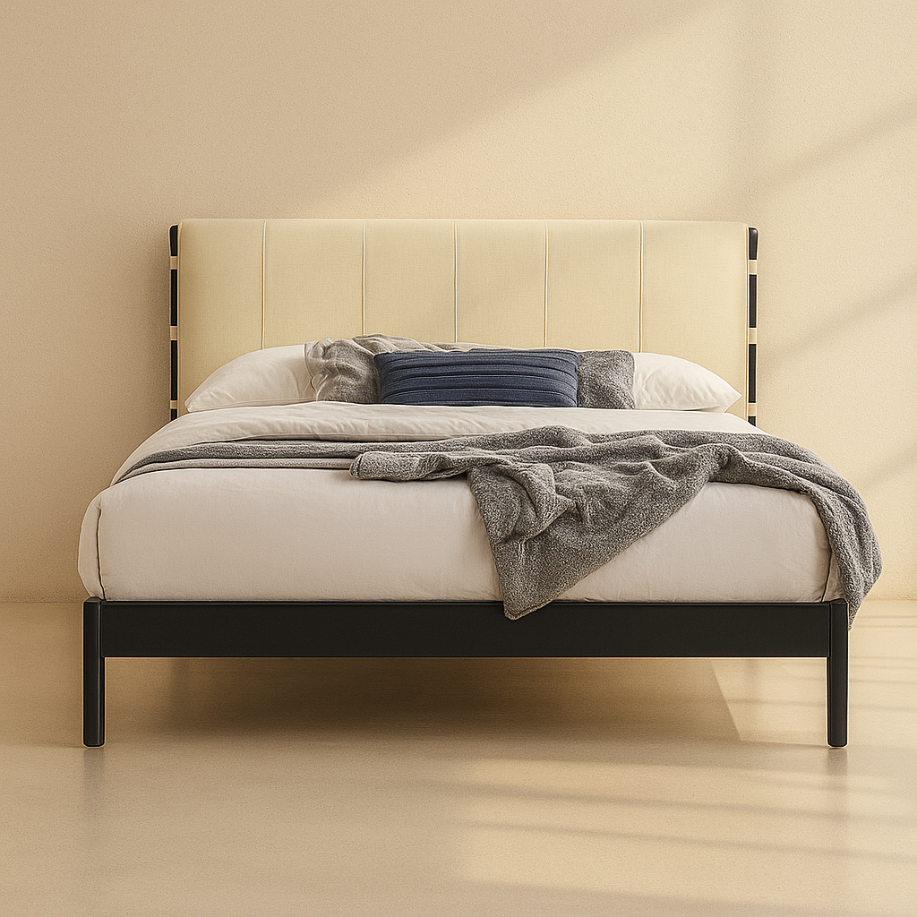 Abigail Vegan Leather Bed