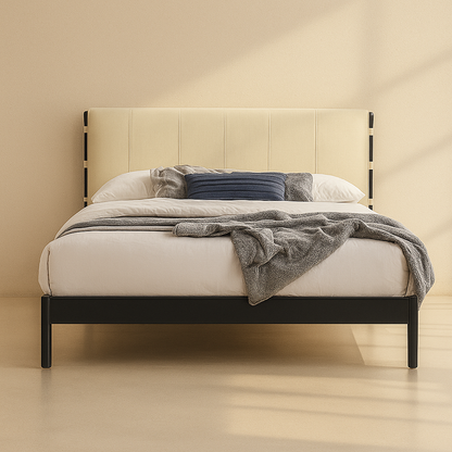 Abigail Vegan Leather Bed
