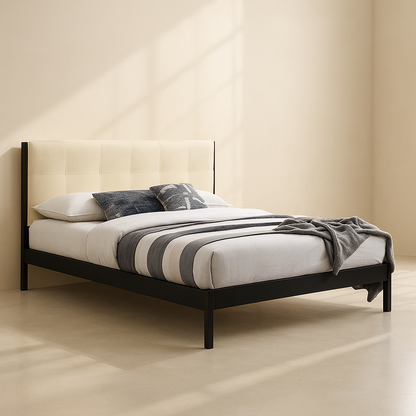 Abigail Vegan Leather Bed