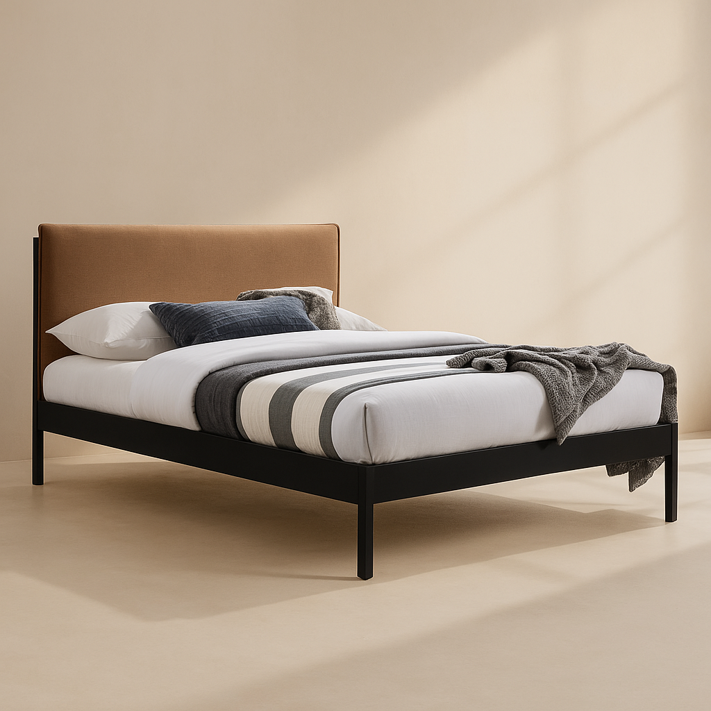 Abigail Vegan Leather Bed