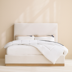 Alfie Linen Fabric Bed 