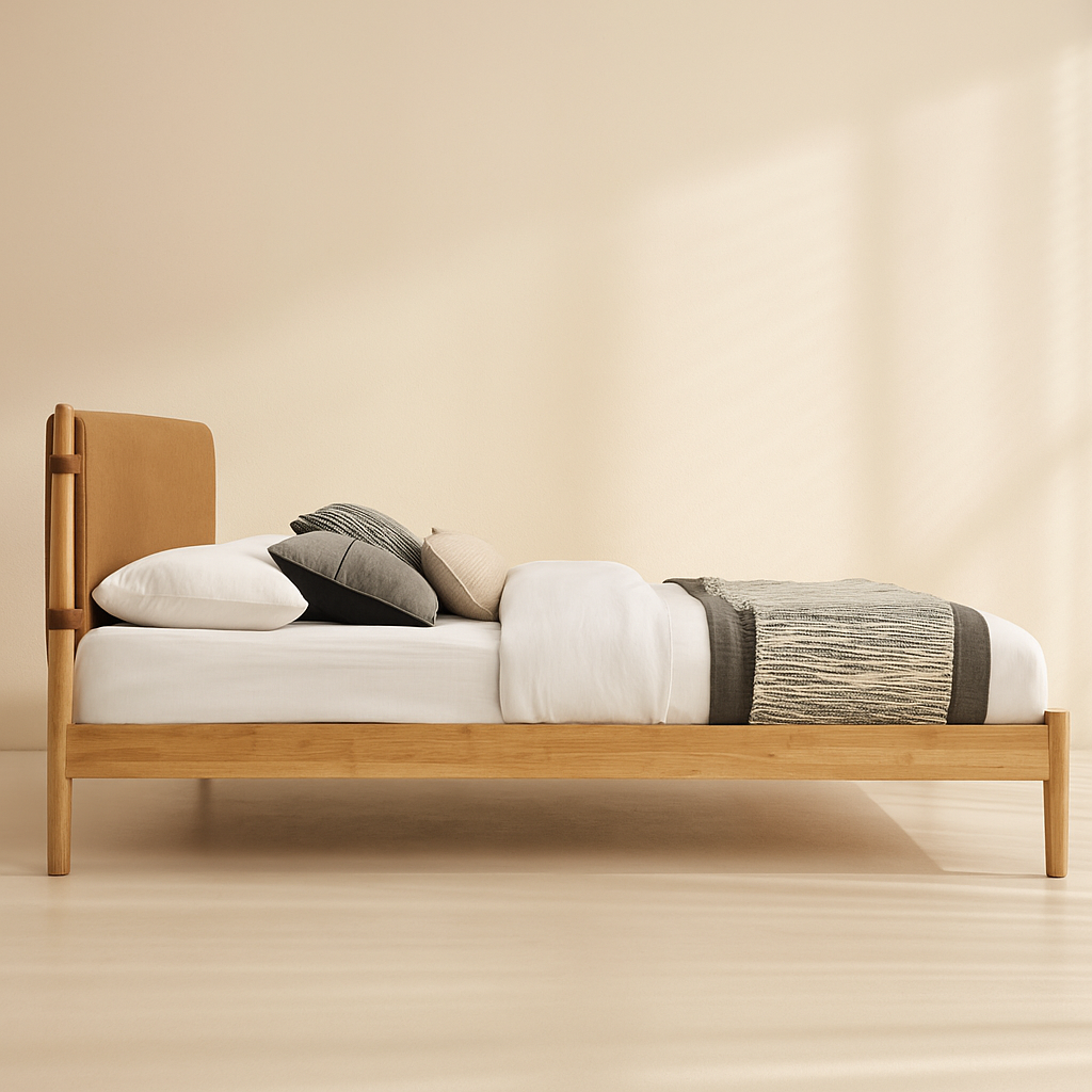 Asher Vegan Leather Bed