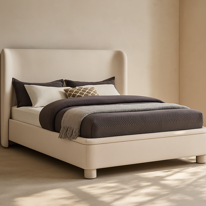 Penny Linen Fabric Bed