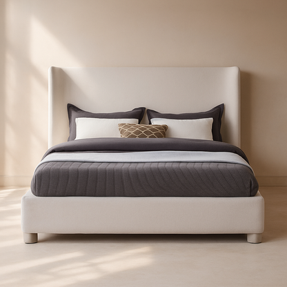 Penny Linen Fabric Bed