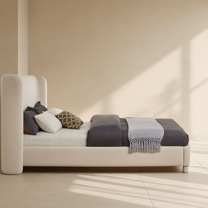 Penny Linen Fabric Bed