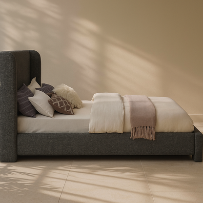 Penny Linen Fabric Bed