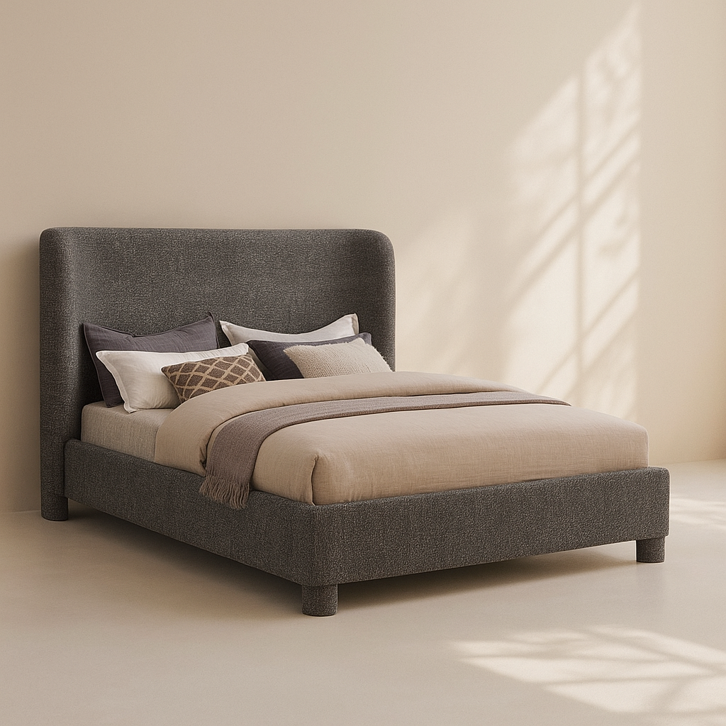 Penny Linen Fabric Bed