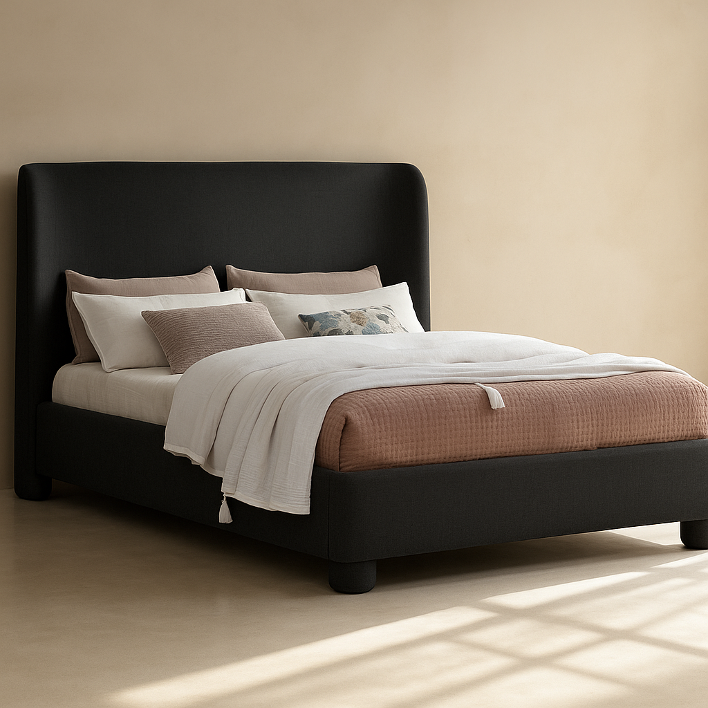 Penny Boucle Fabric Bed