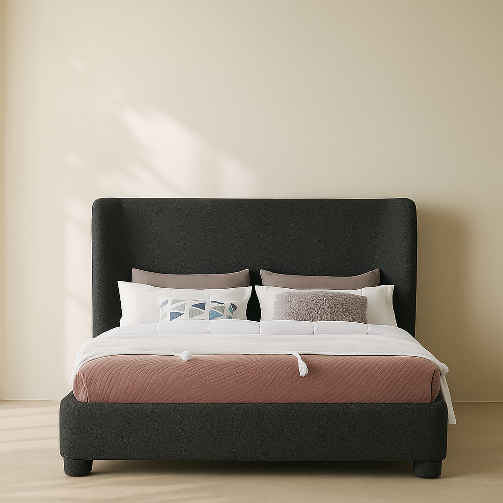 Penny Boucle Fabric Bed