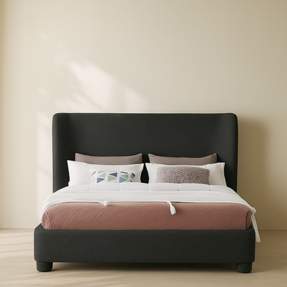 Penny Boucle Fabric Bed