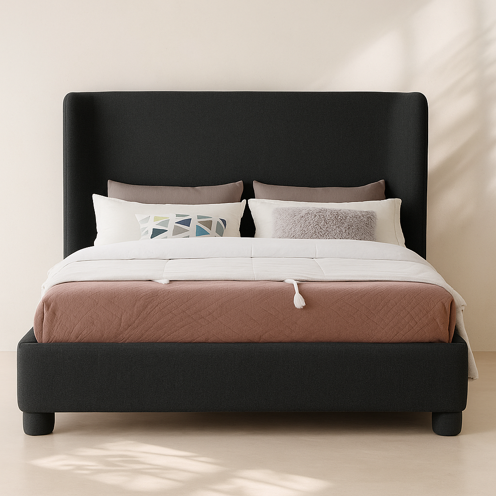 Penny Boucle Fabric Bed