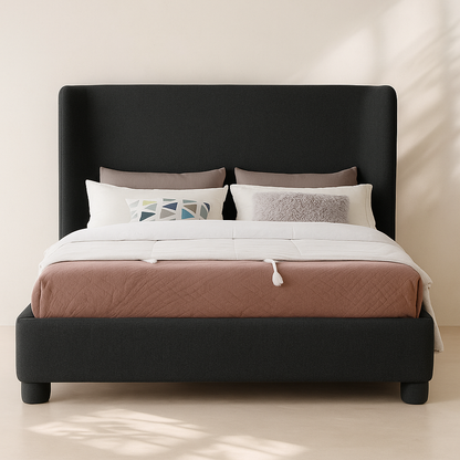 Penny Boucle Fabric Bed