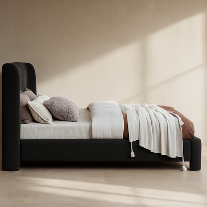 Penny Boucle Fabric Bed