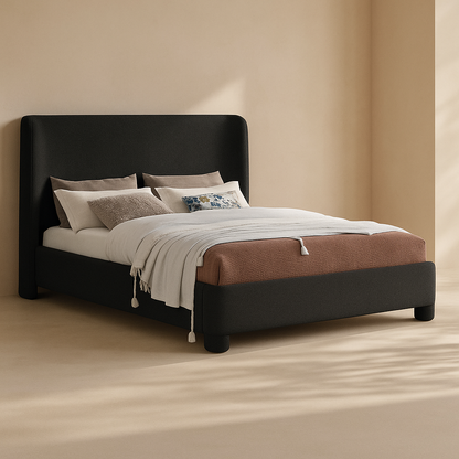 Penny Boucle Fabric Bed