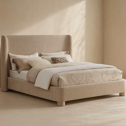 Penny Chenille Fabric Bed