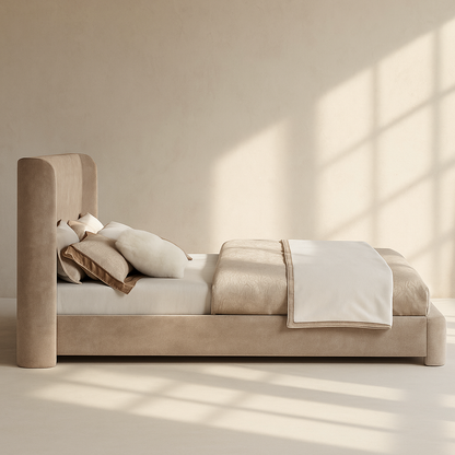 Penny Chenille Fabric Bed