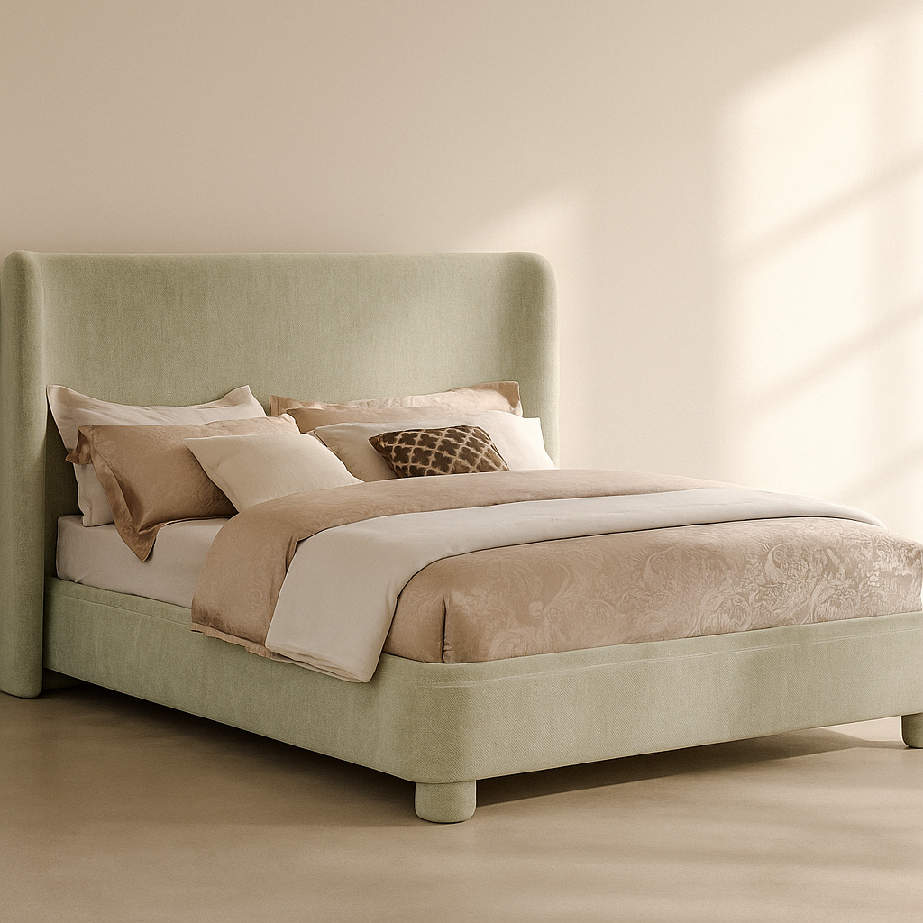 Penny Chenille Fabric Bed