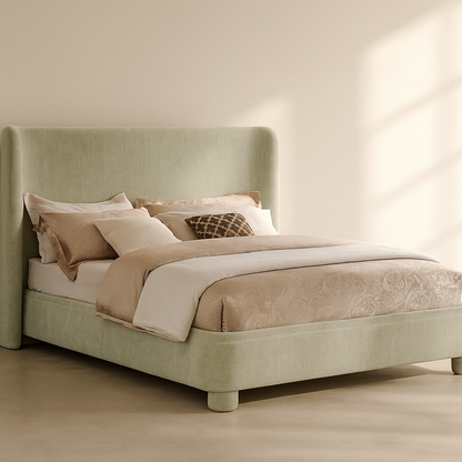 Penny Chenille Fabric Bed