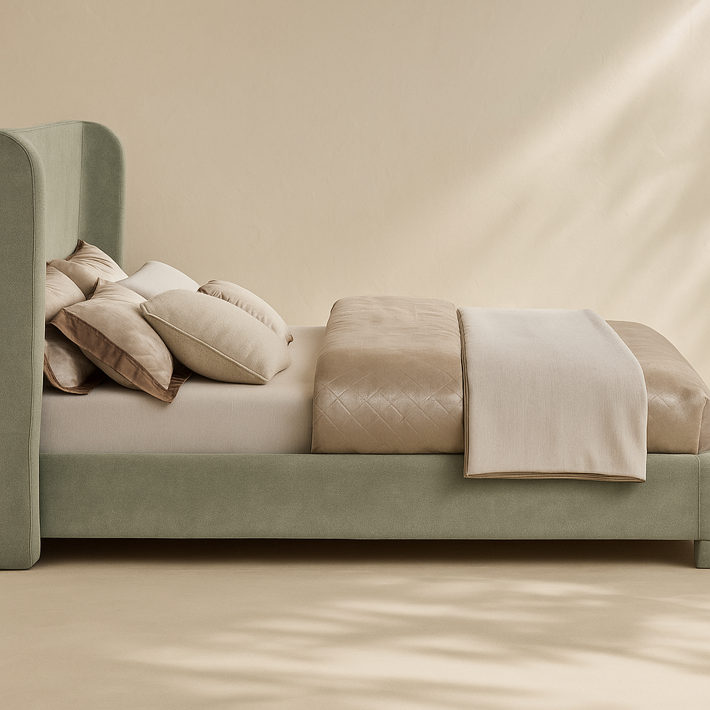 Penny Chenille Fabric Bed