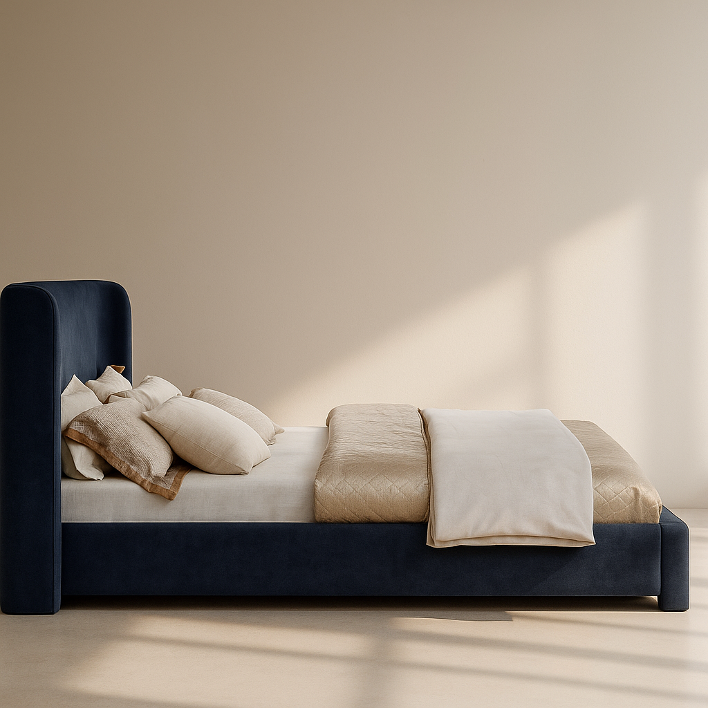 Penny Chenille Fabric Bed