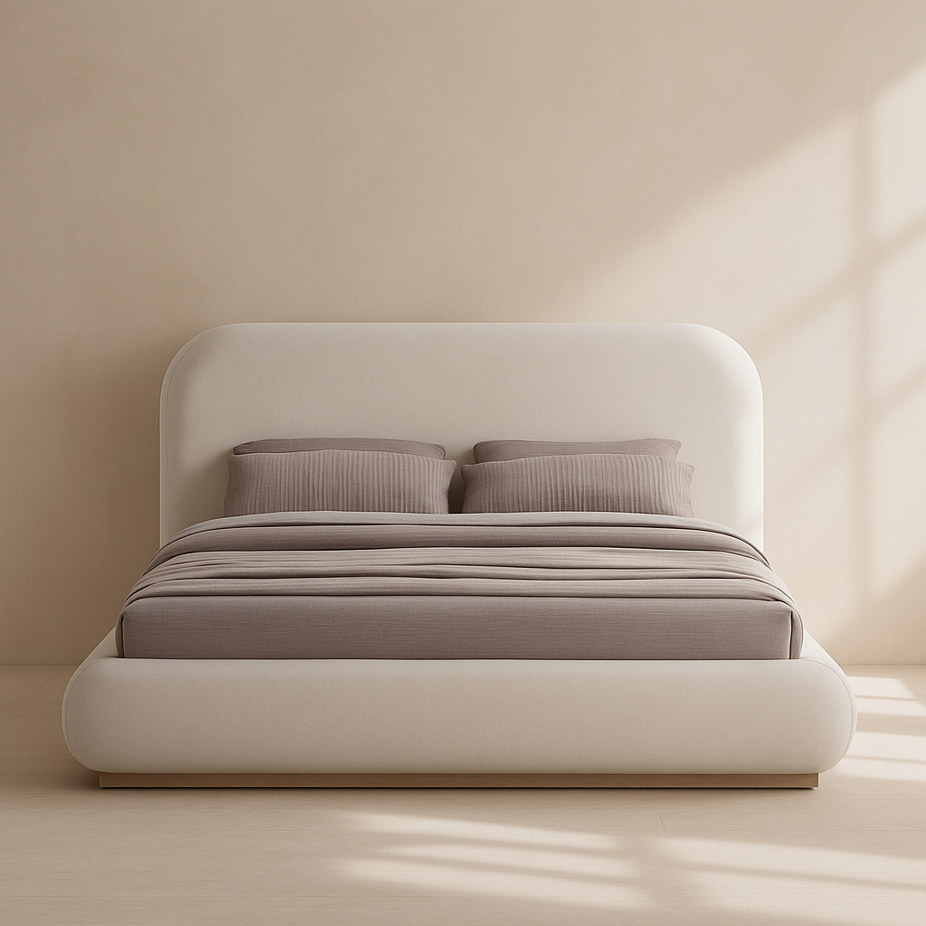 Vaughn Linen Fabric Bed