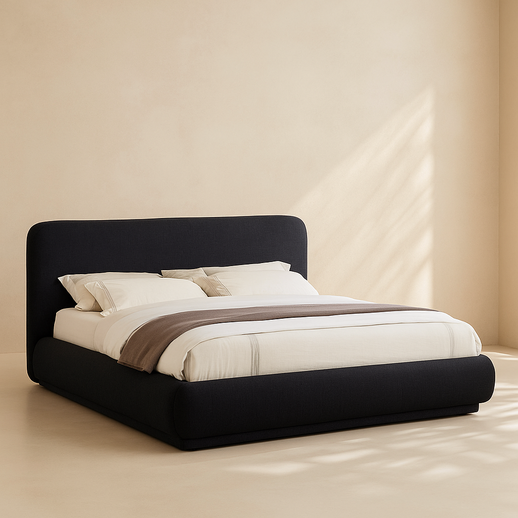 Rigby Boucle Fabric Bed