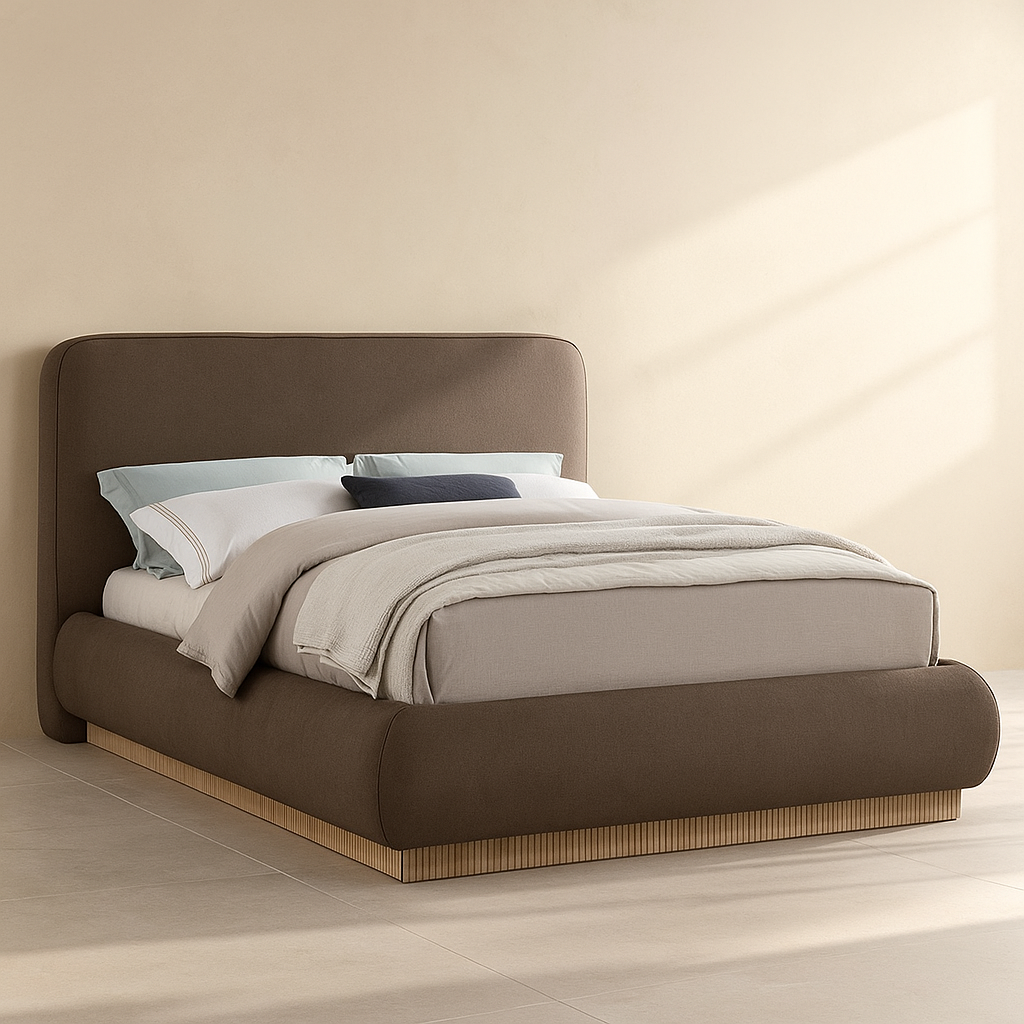 Rigby Linen Fabric Bed