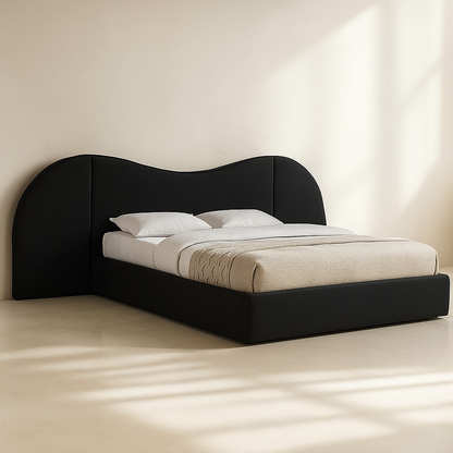 Everest Boucle Fabric Bed