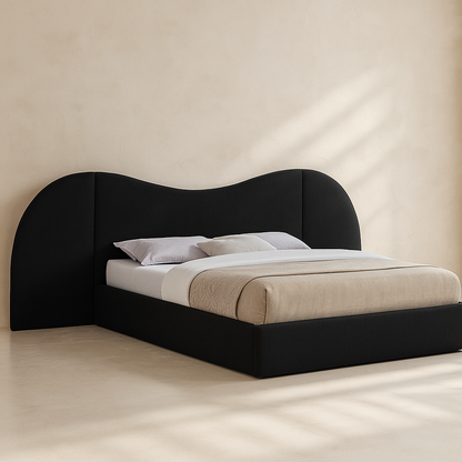 Everest Boucle Fabric Bed