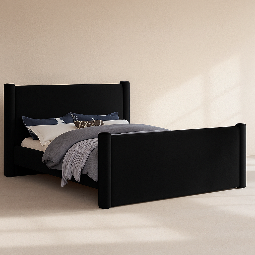 Elias Velvet Bed