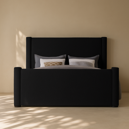 Elias Boucle Fabric Bed