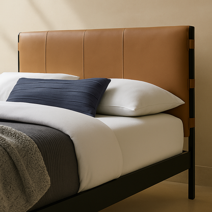 Abigail Vegan Leather Bed