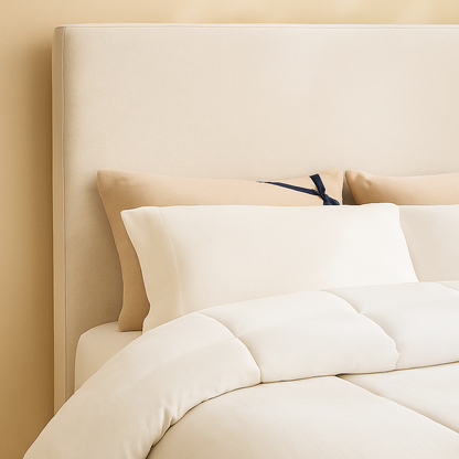 Alfie Linen Fabric Bed