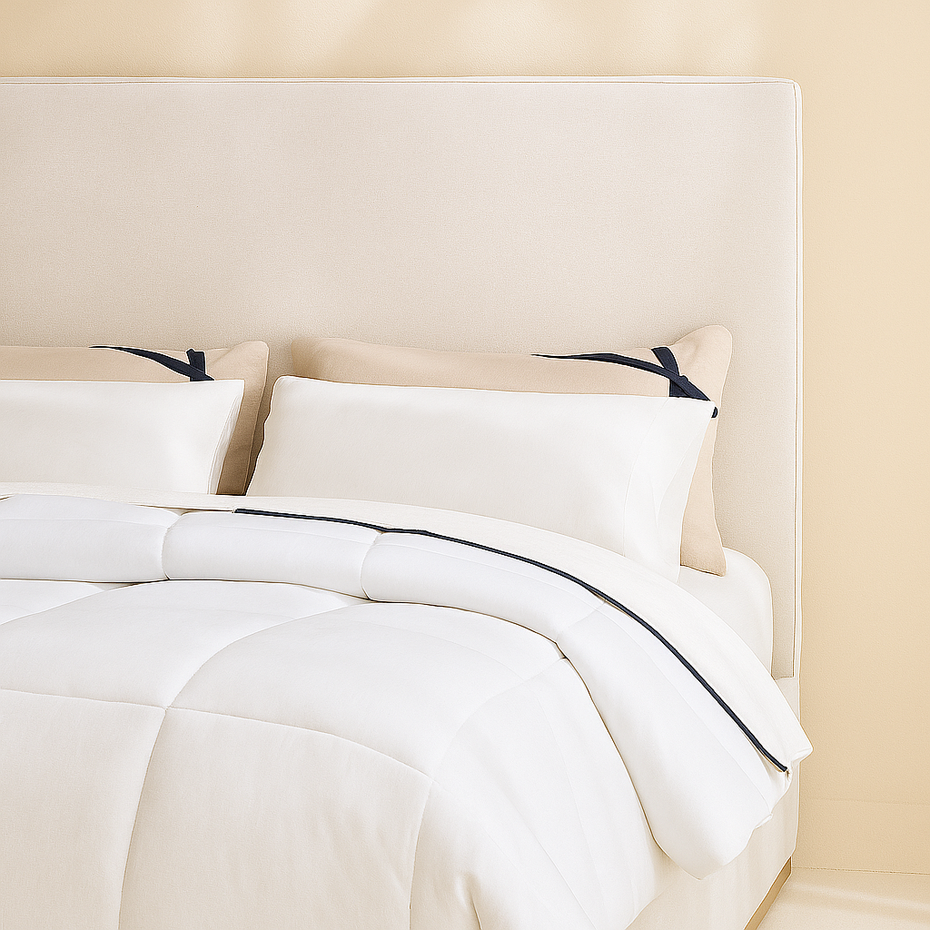 Alfie Linen Fabric Bed