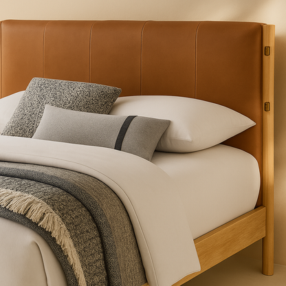 Asher Vegan Leather Bed