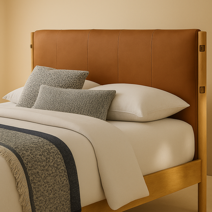 Asher Vegan Leather Bed