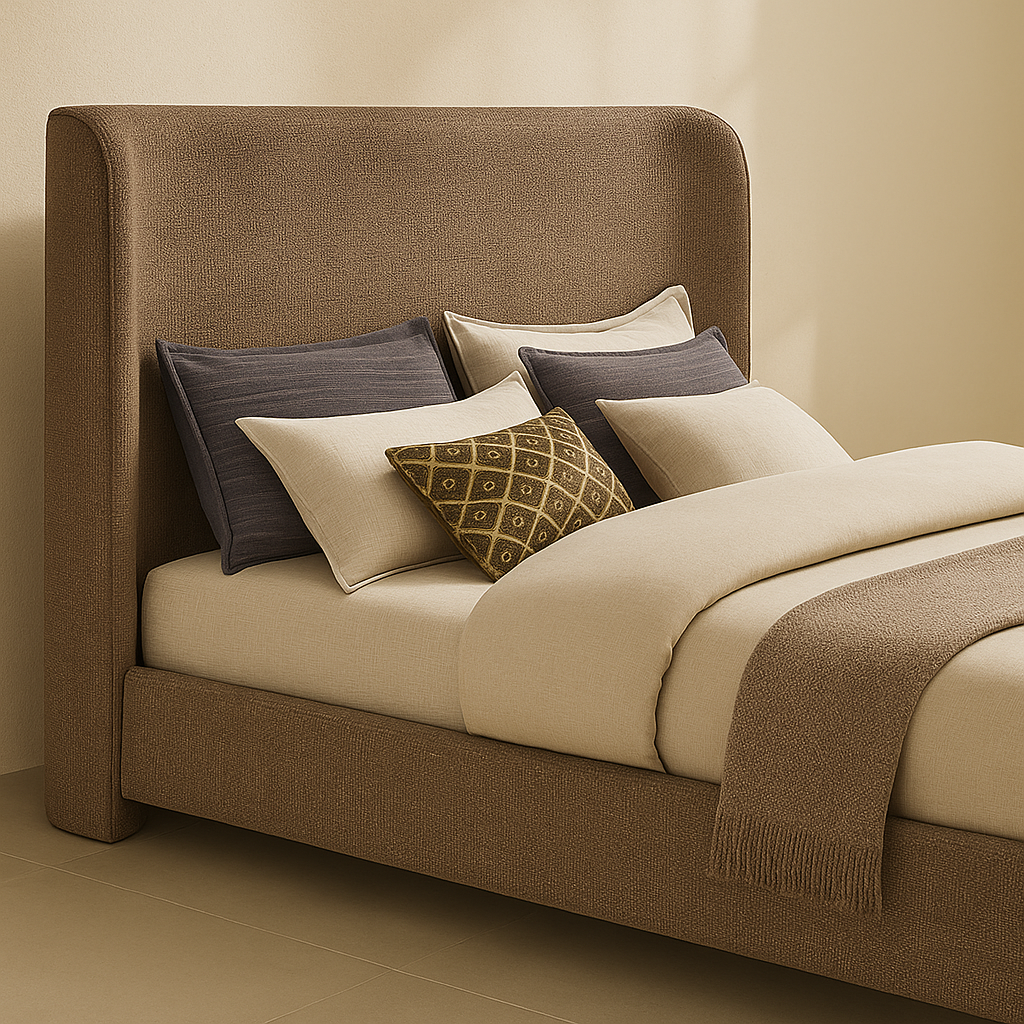 Penny Linen Fabric Bed