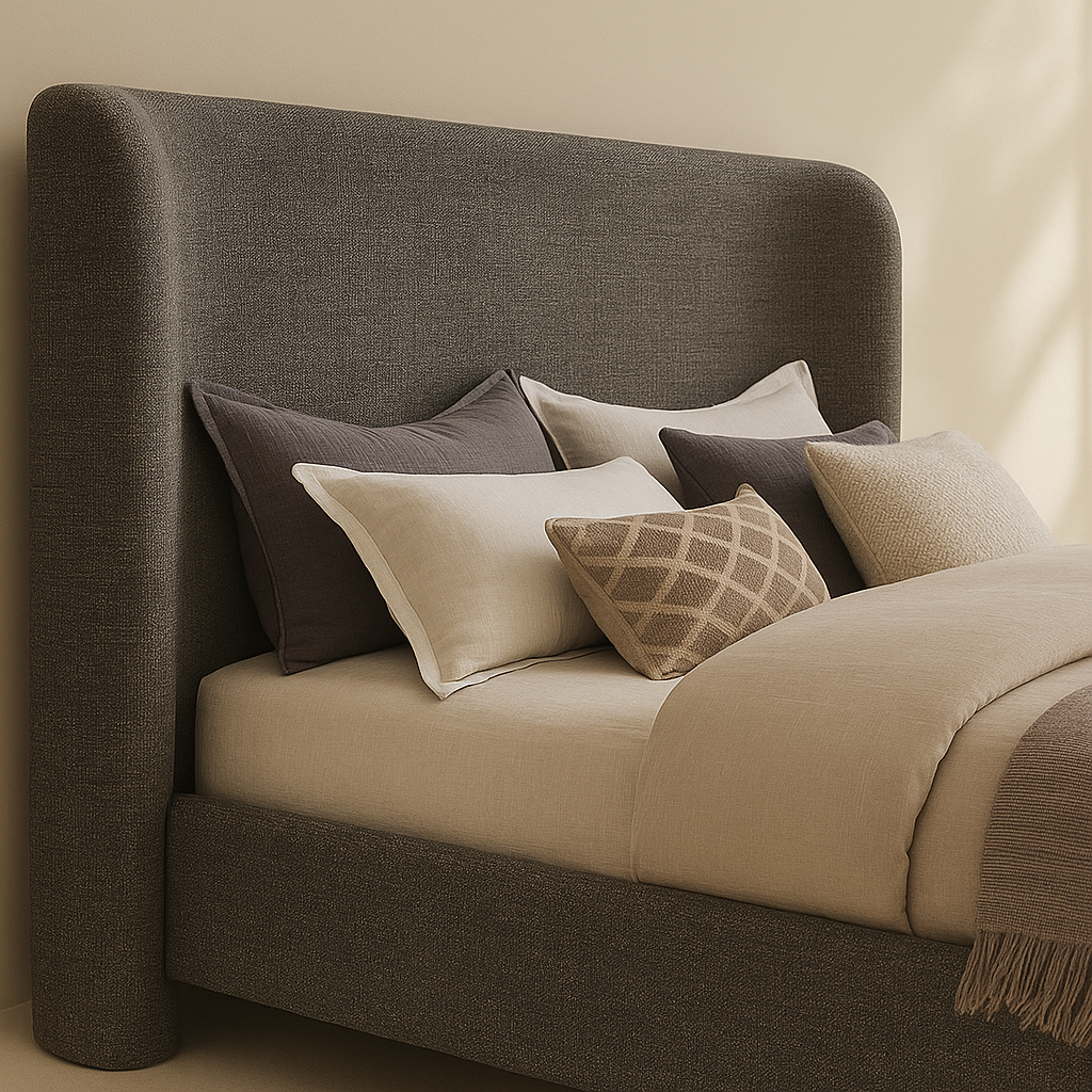 Penny Linen Fabric Bed