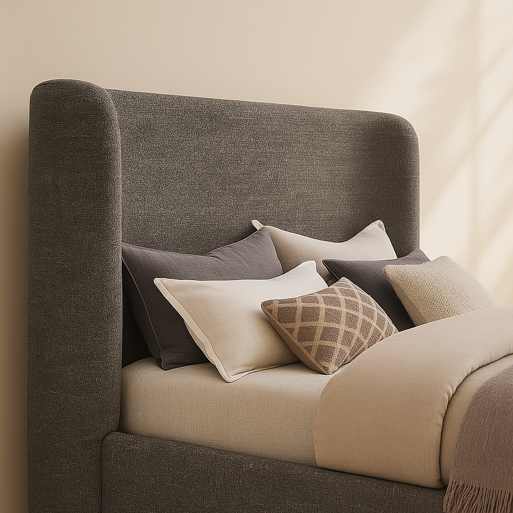 Penny Linen Fabric Bed