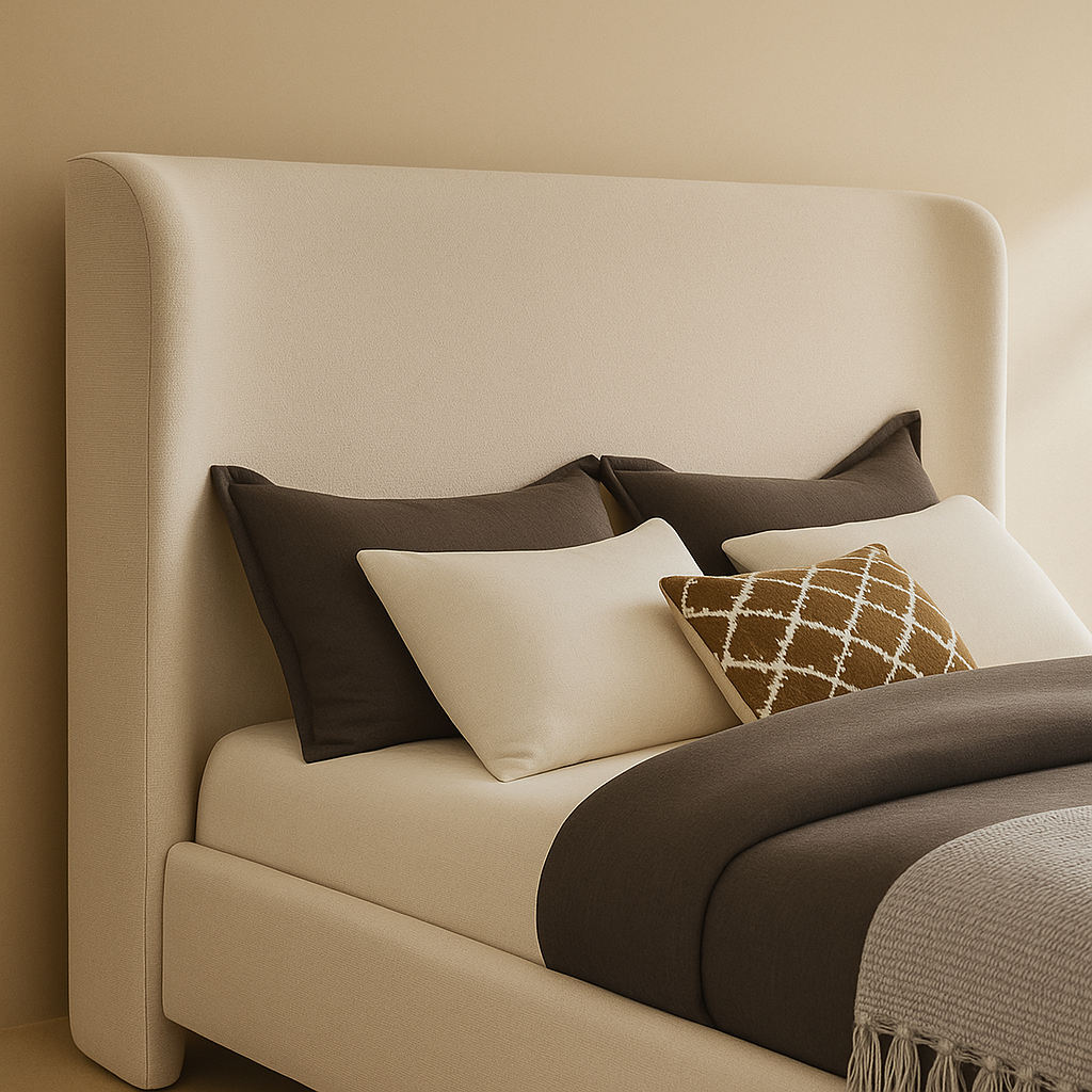 Penny Linen Fabric Bed