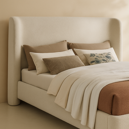 Penny Boucle Fabric Bed