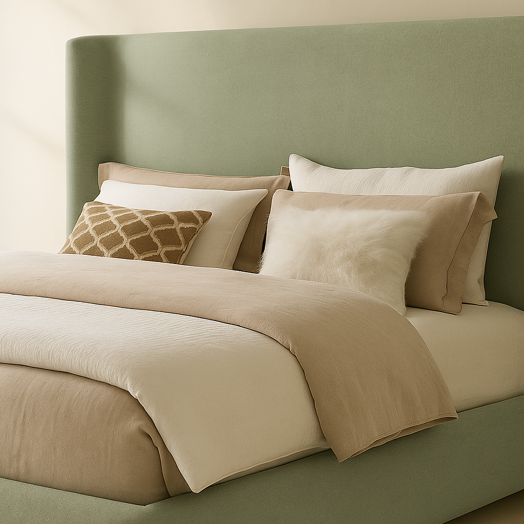 Penny Chenille Fabric Bed