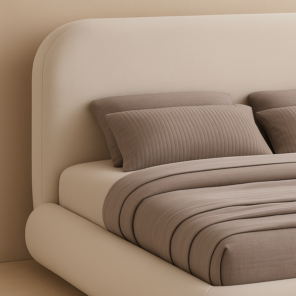 Vaughn Linen Fabric Bed