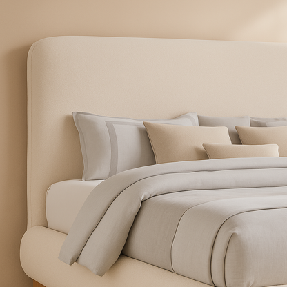 Rigby Boucle Fabric Bed